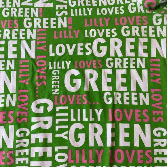 Lilly Pulitzer “Lilly Loves Green” Short-Sleeved Shirt - Picture 2 of 7